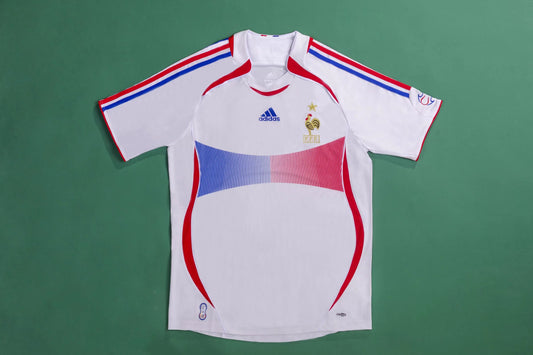 06 France Away Retro Jersey