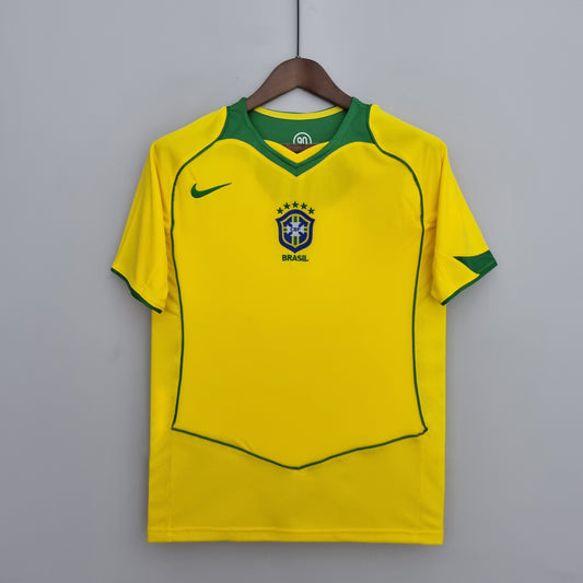 04-06 Brazil Retro Home Jersey