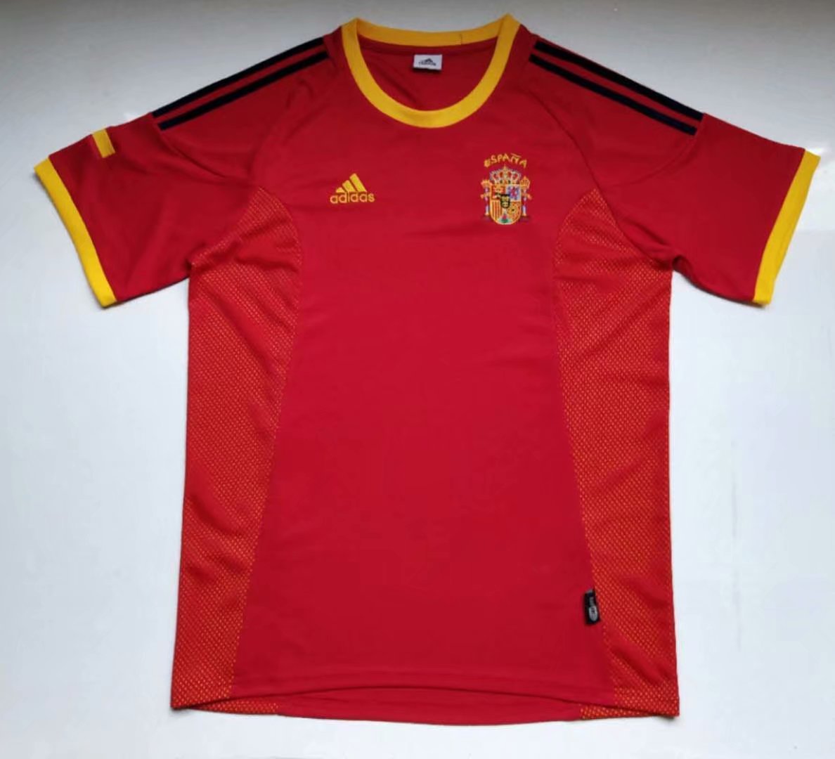 02 Spain Home Retro Jersey